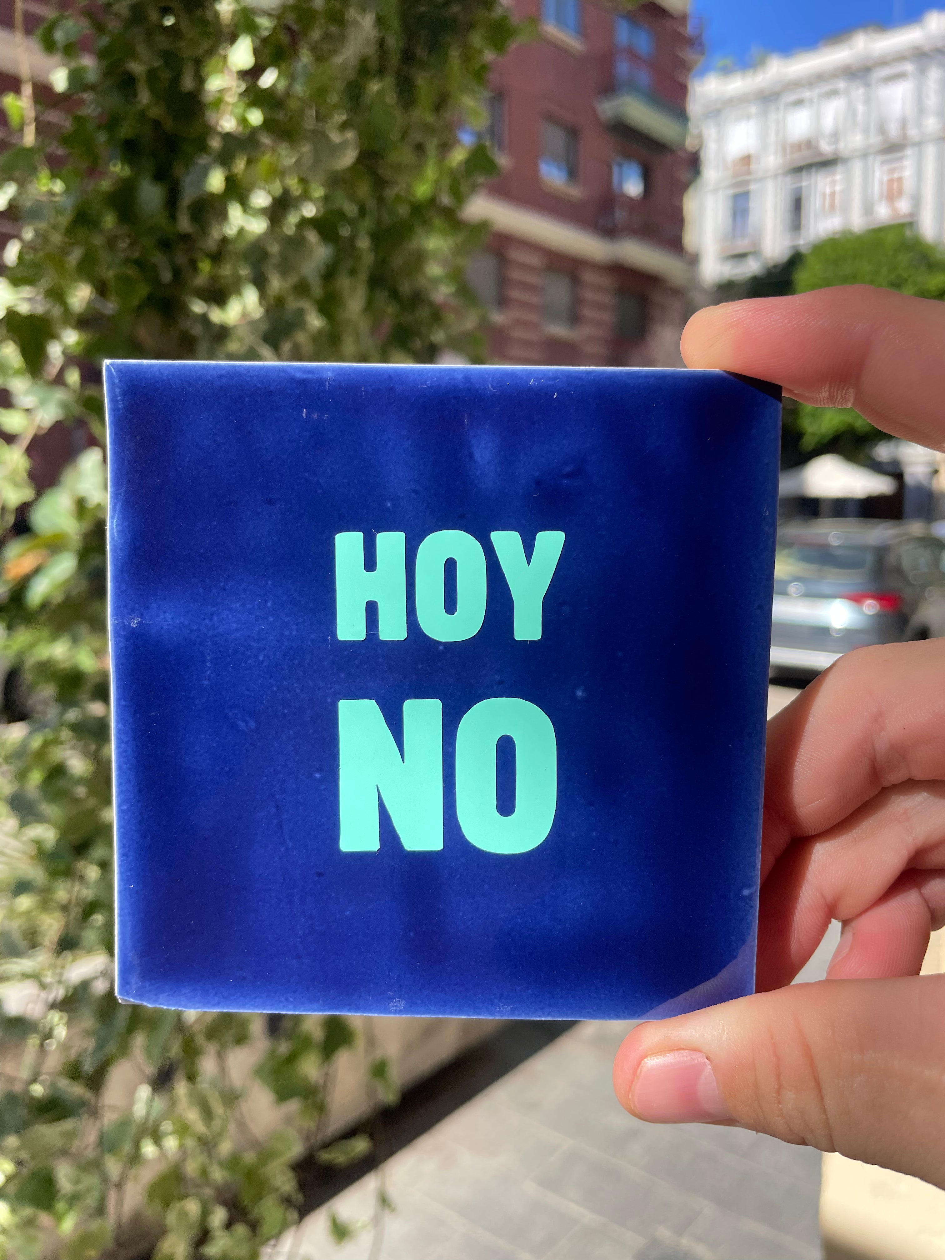 Azulejo Artesanal - Hoy No