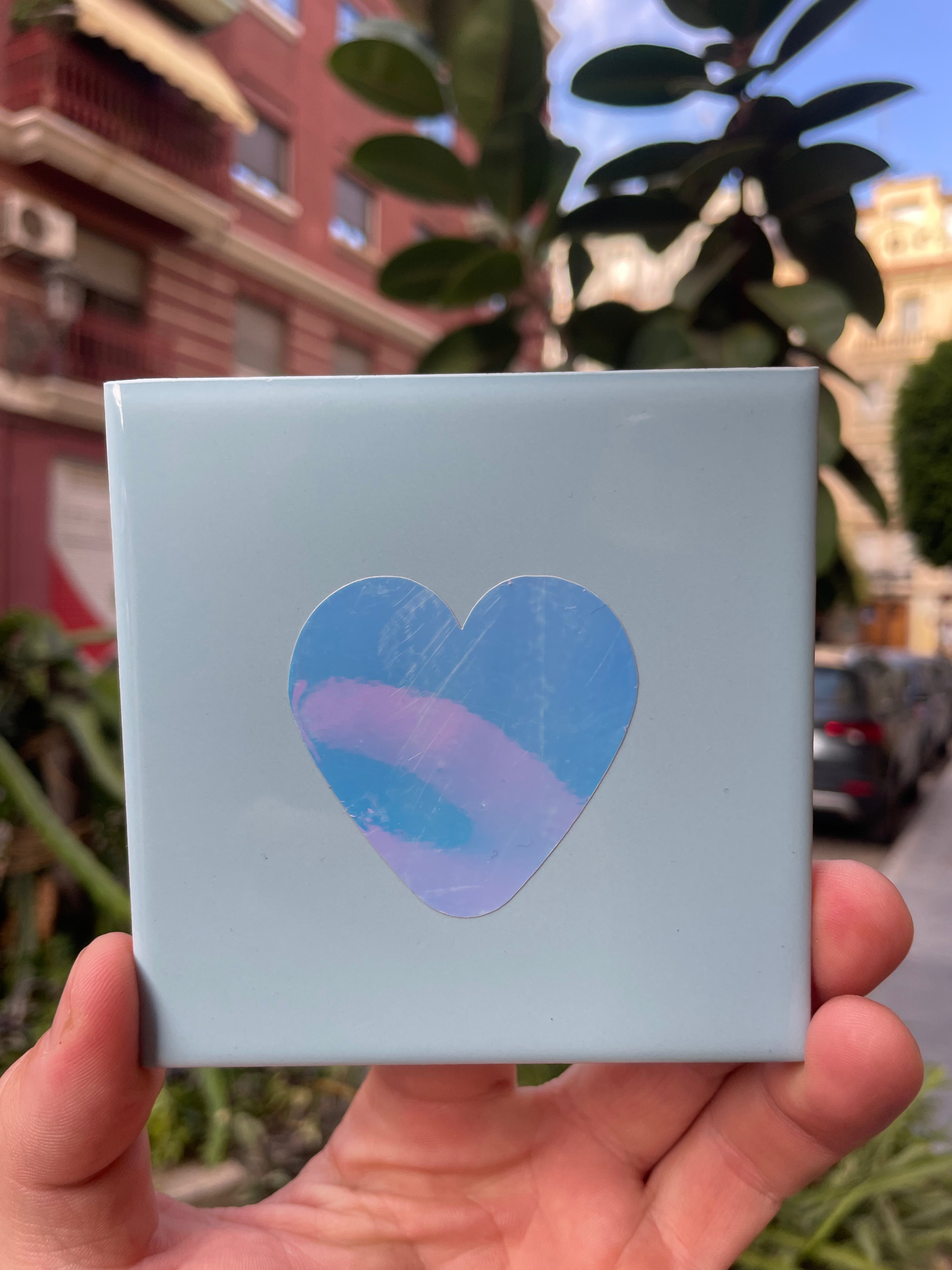 Azulejo Artesanal - Corazon