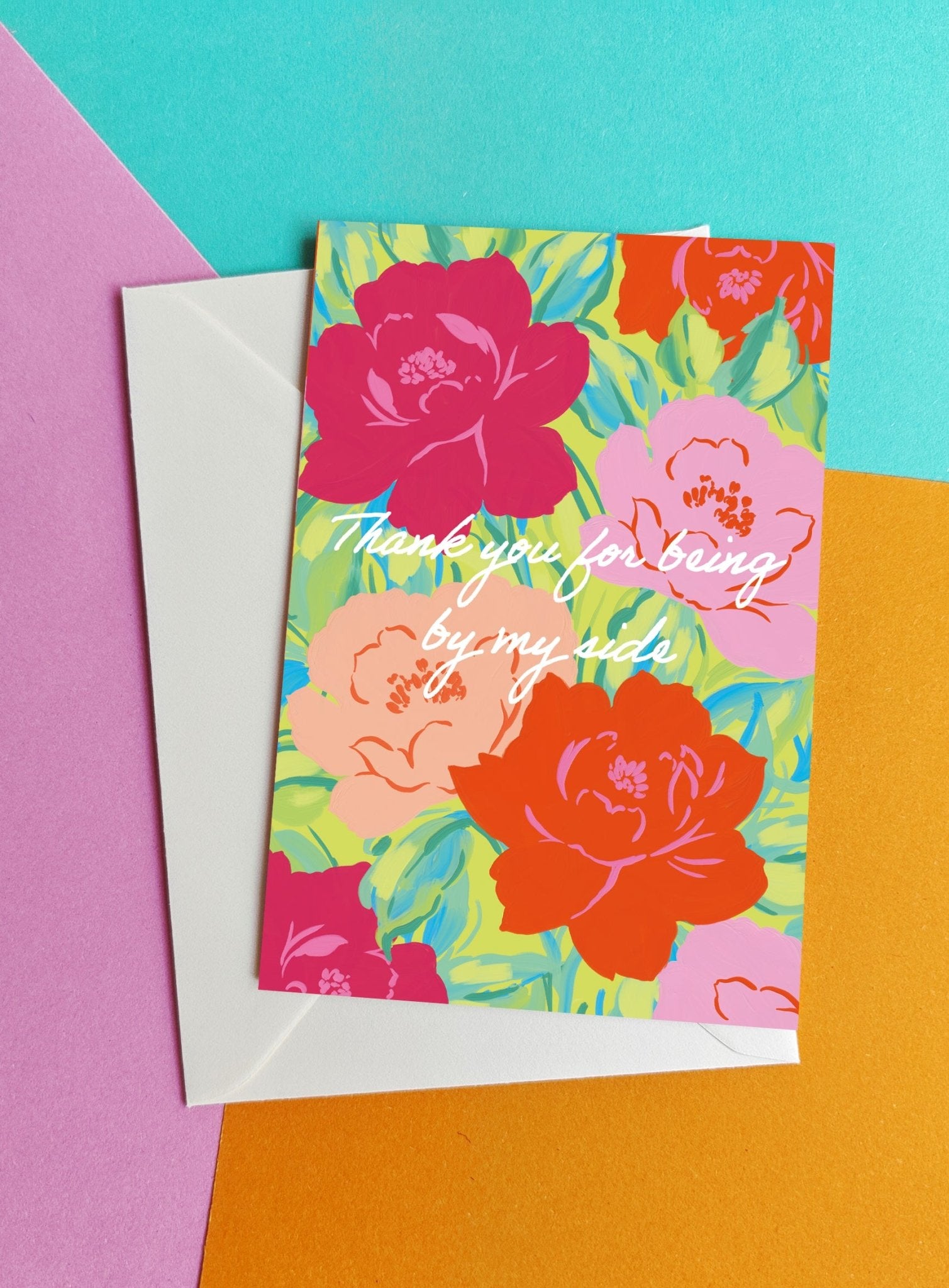 Card Thank You For Being - Musgo Bazar