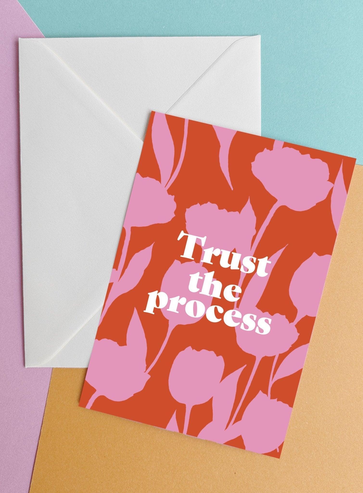 Card Trust The Process - Musgo Bazar