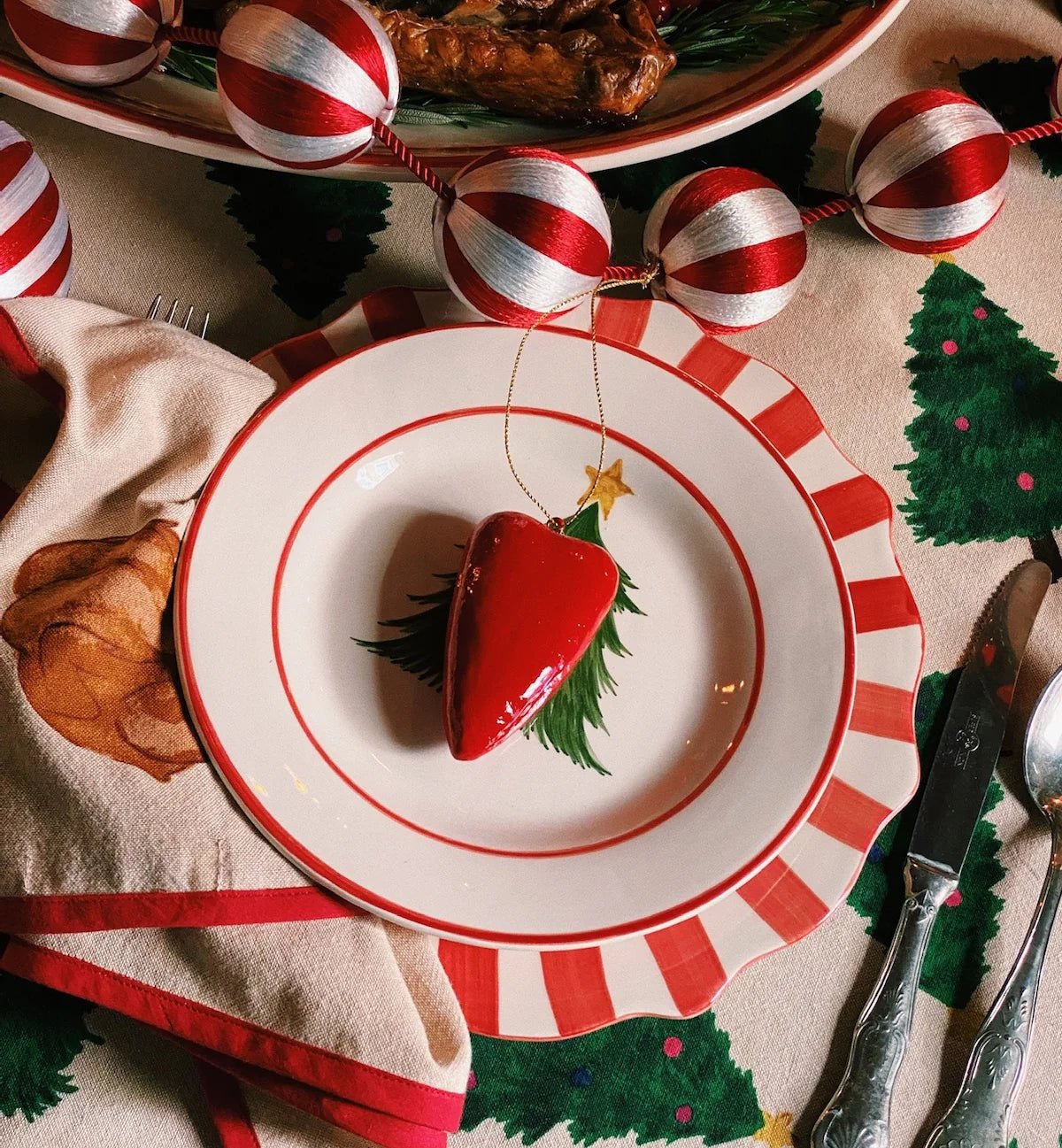 Christmas Ornament Anna+Nina - Classic Love Heart - Musgo Bazar