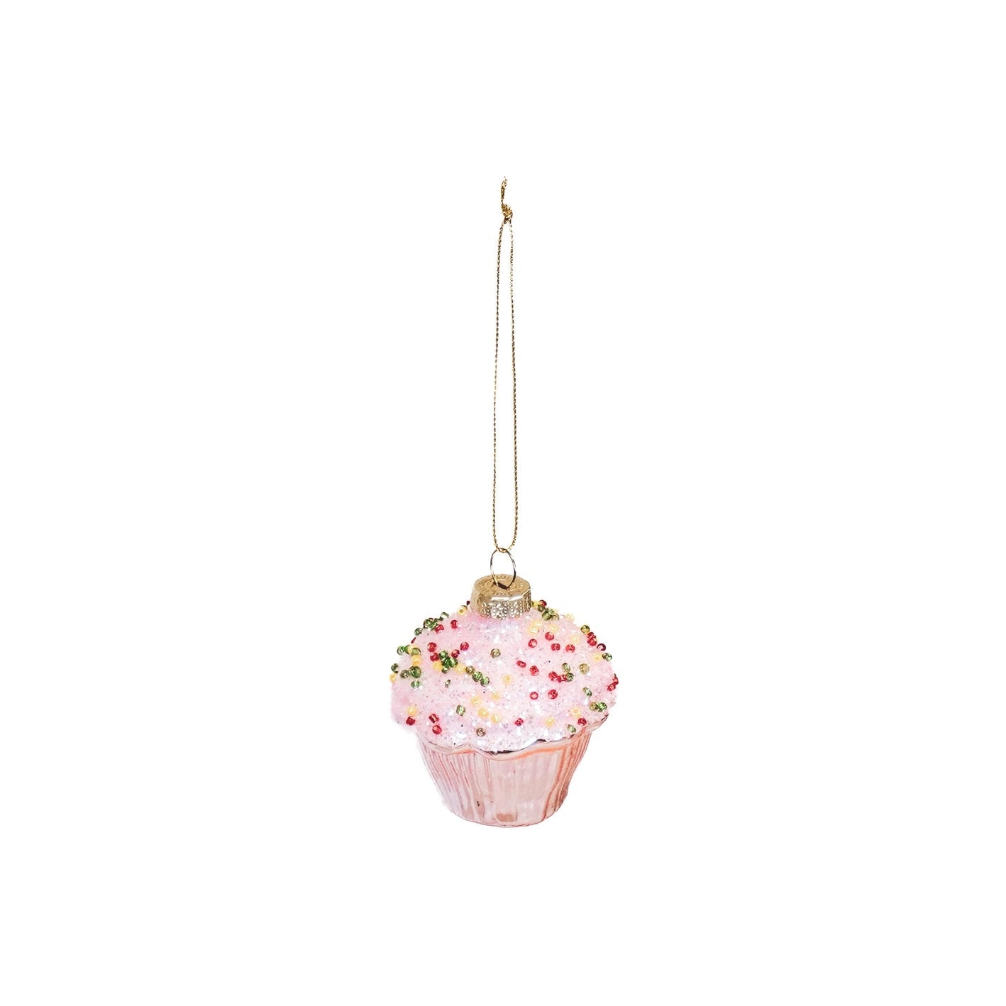 Christmas Ornament - Cupcake - Musgo Bazar