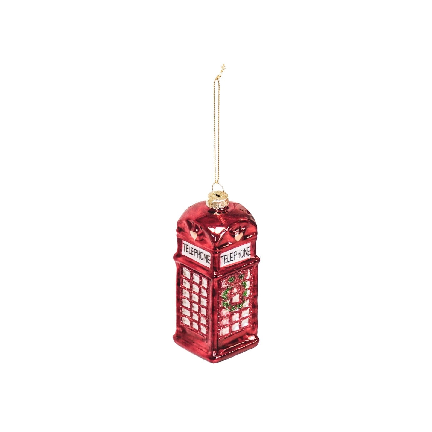 Christmas Ornament - Telephone (without text) - Musgo Bazar