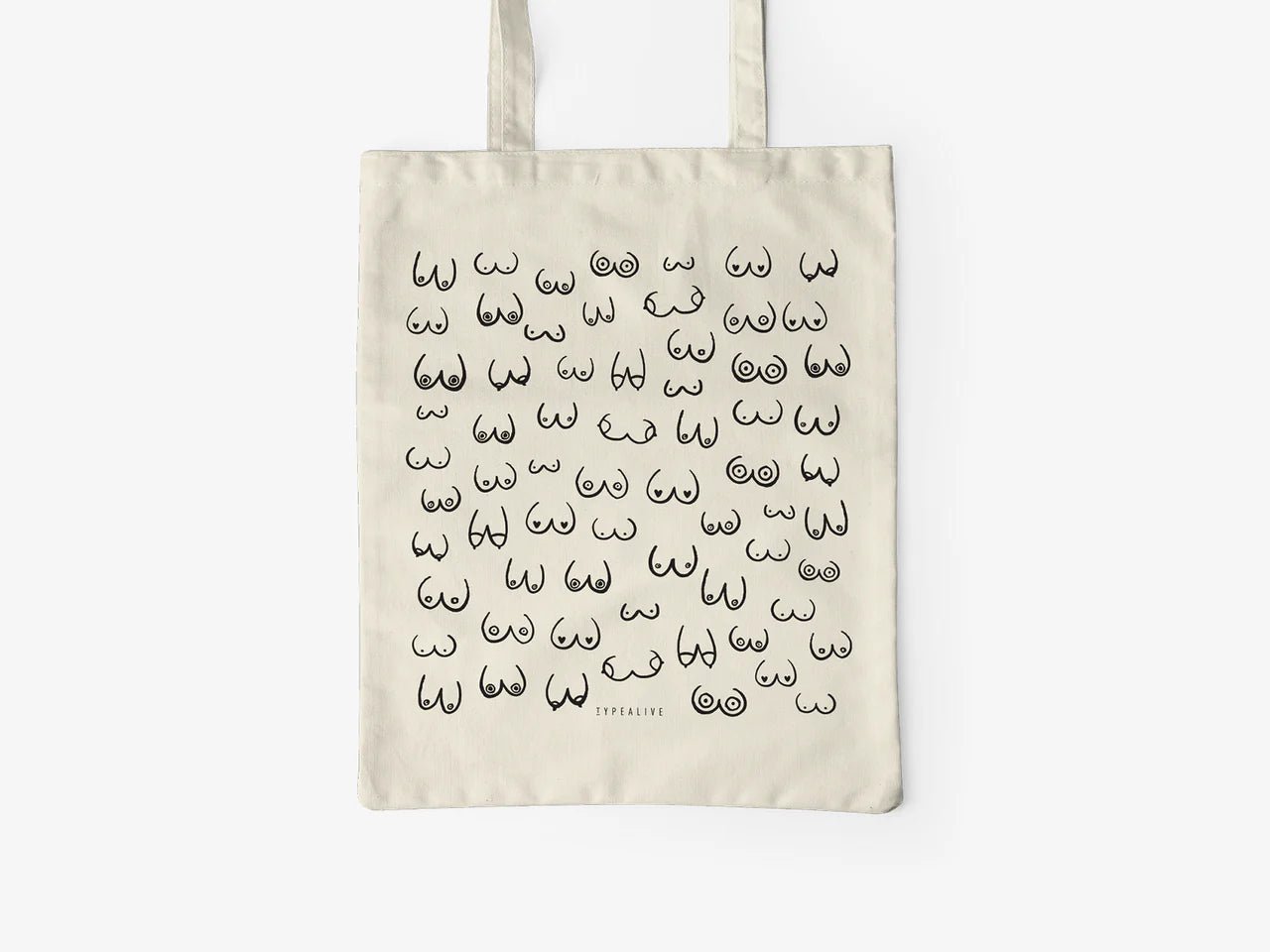 Cotton Bag - Boobies - Musgo Bazar