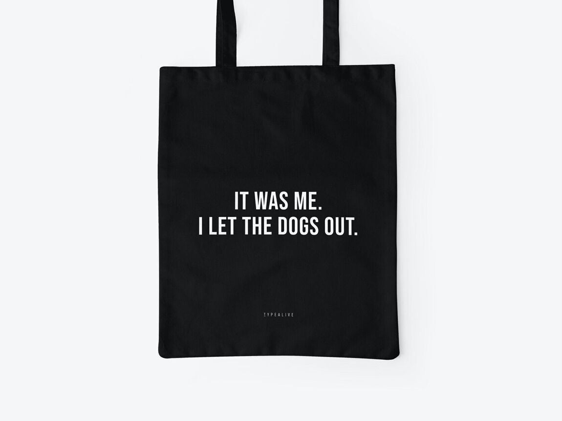 Cotton Bag - IT WAS ME - Musgo Bazar