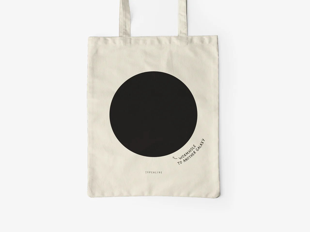 Cotton Bag - Wormhole - Musgo Bazar