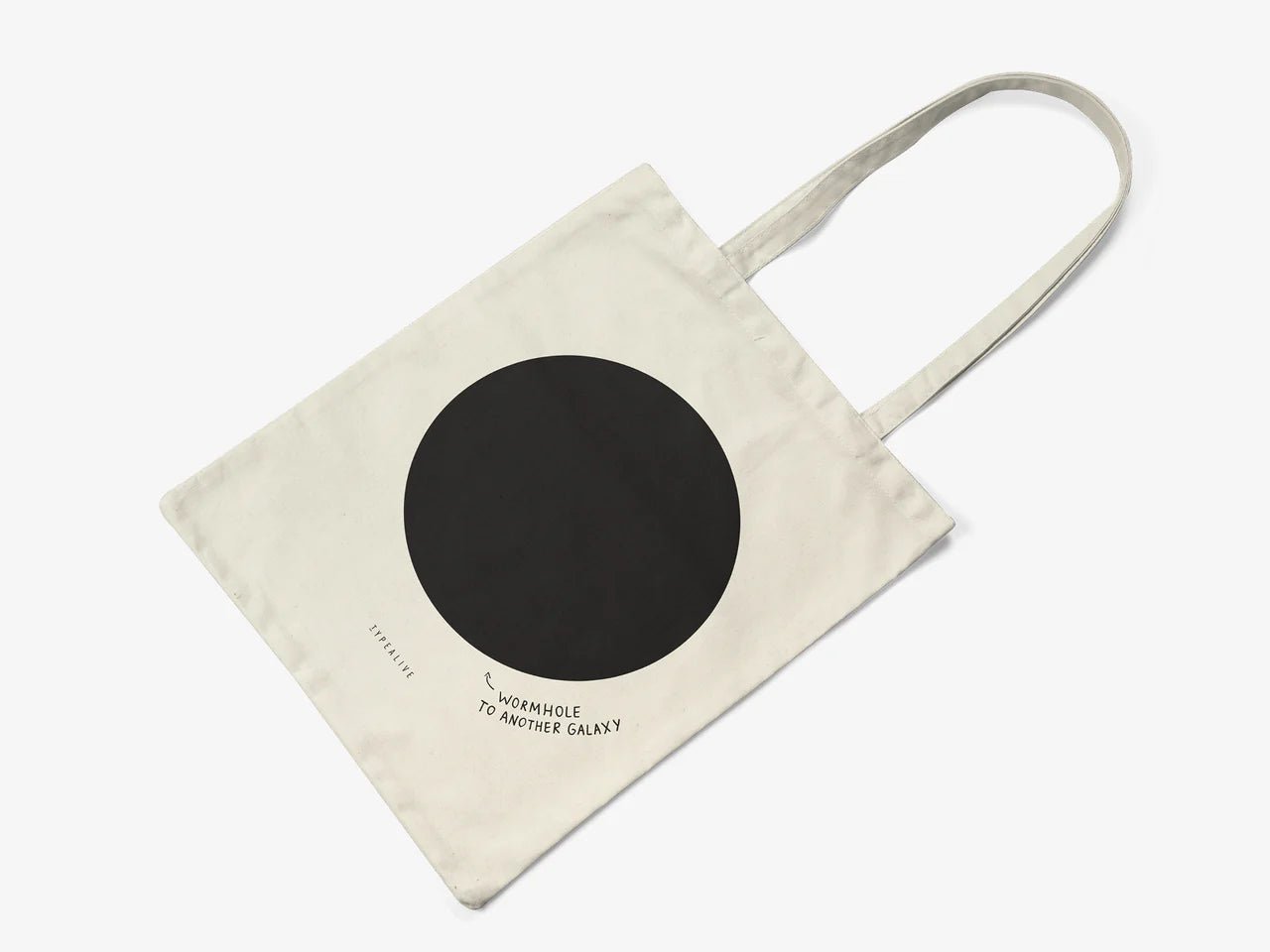 Cotton Bag - Wormhole - Musgo Bazar
