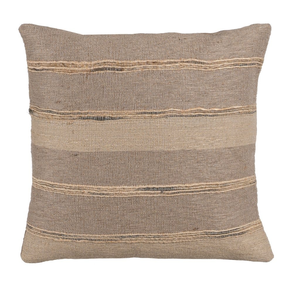 CUSHION BEIGE JUTE DECORATION 45 X 45 CM Model 2 - Musgo Bazar