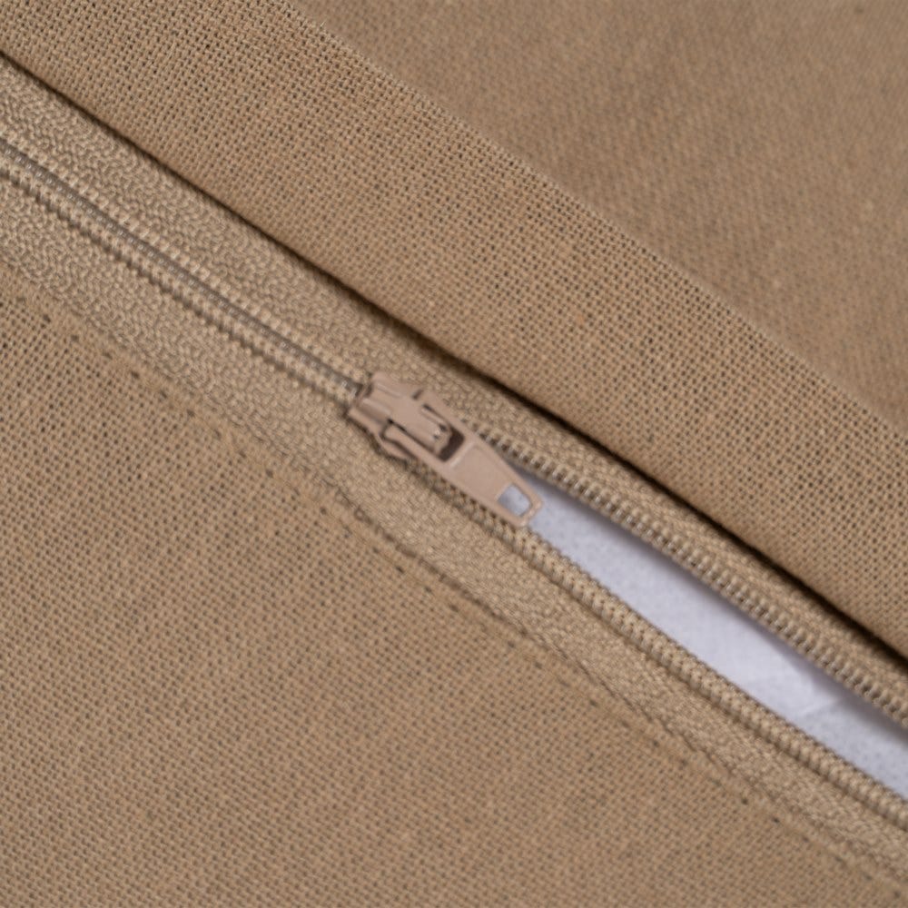 CUSHION BEIGE JUTE DECORATION 45 X 45 CM Model 2 - Musgo Bazar