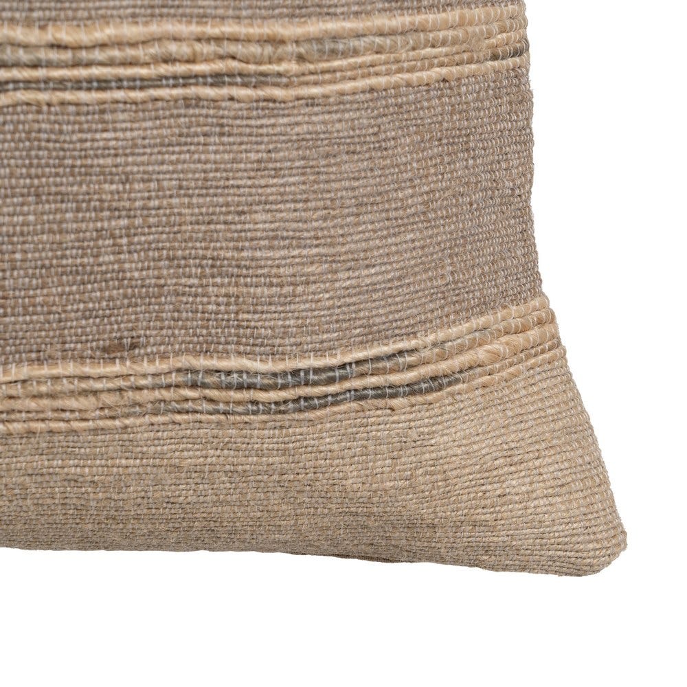 CUSHION BEIGE JUTE DECORATION 45 X 45 CM Model 2 - Musgo Bazar