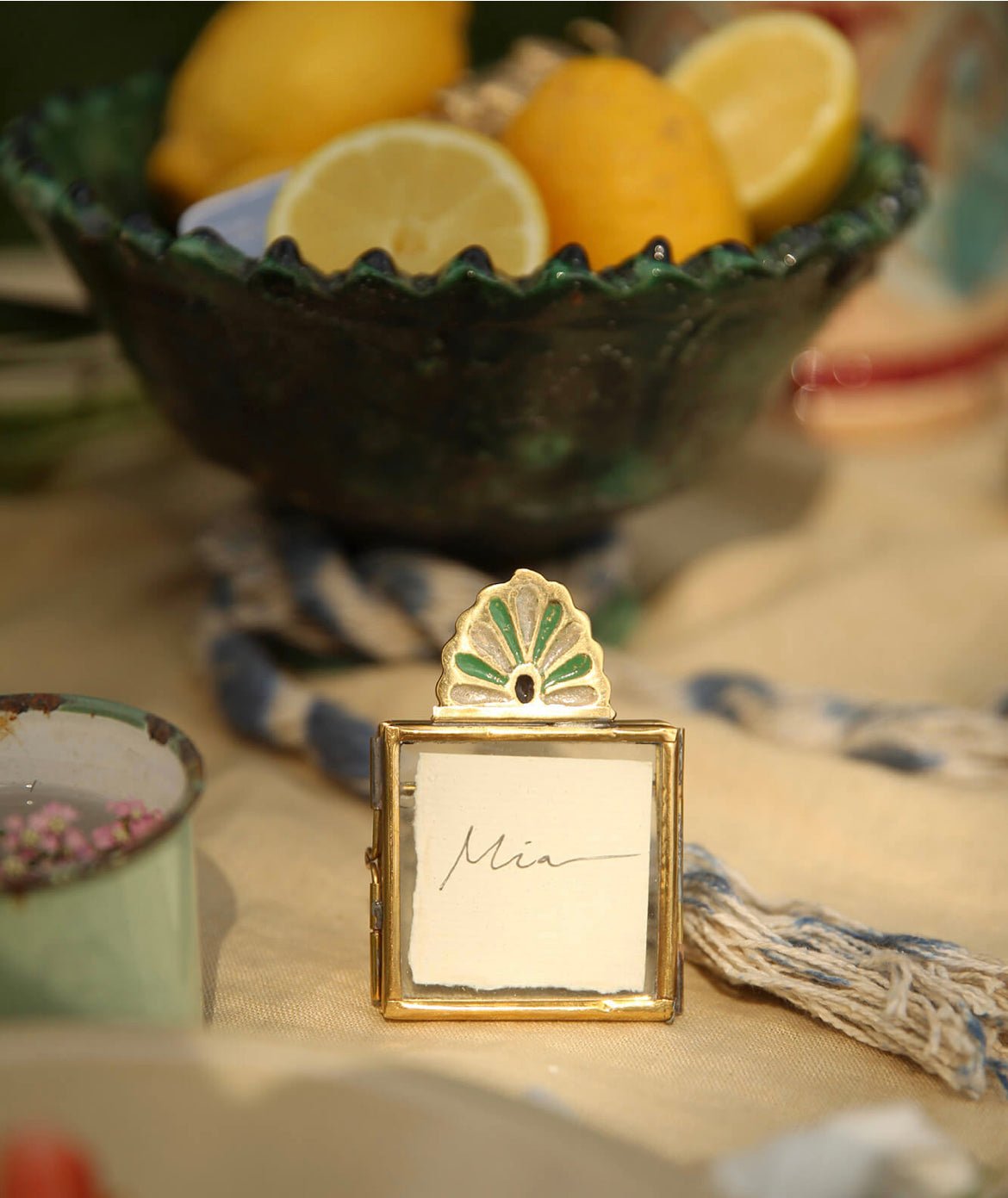 Doing Goods - Rosie Roset Frame Mini Green - Musgo Bazar