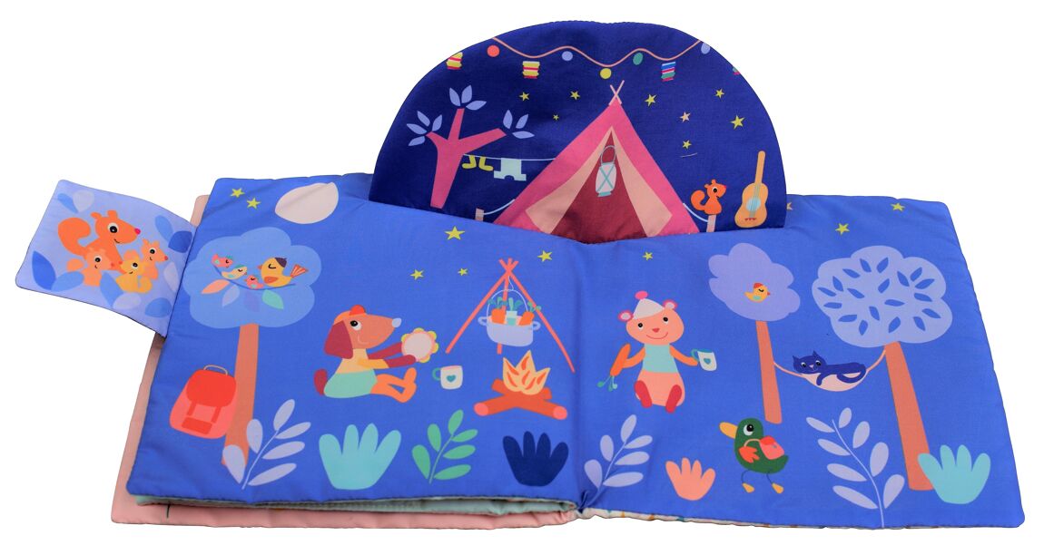 Ebulobo - My 1st POP UP Gabin Rabbit Activity Book - Musgo Bazar