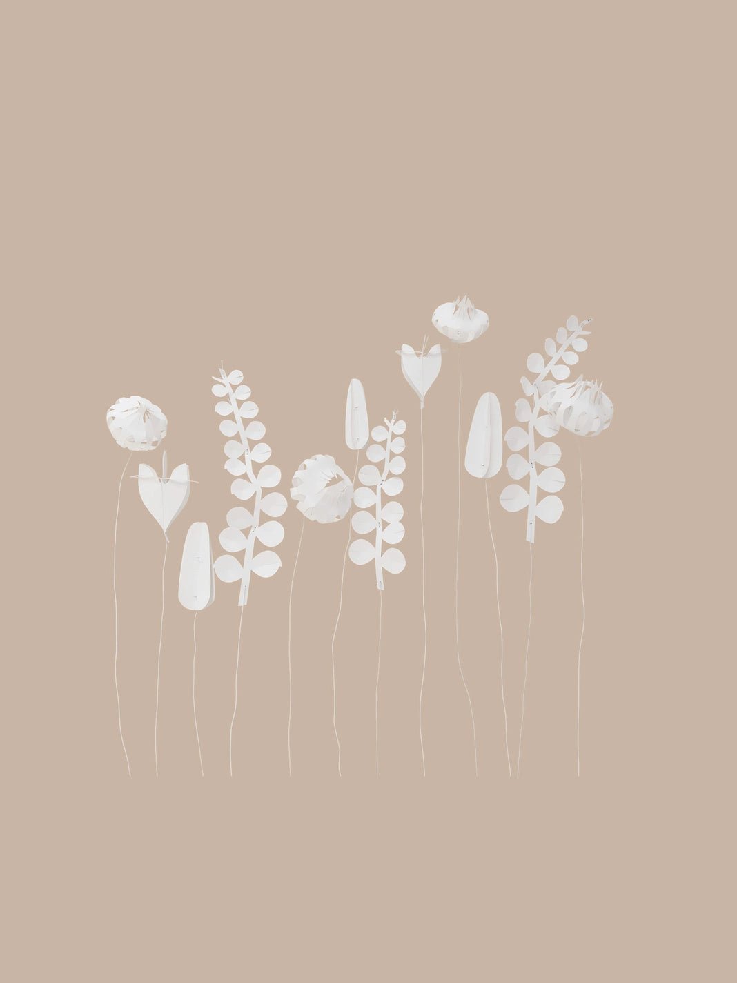FIELD Flowers Large White - Musgo Bazar