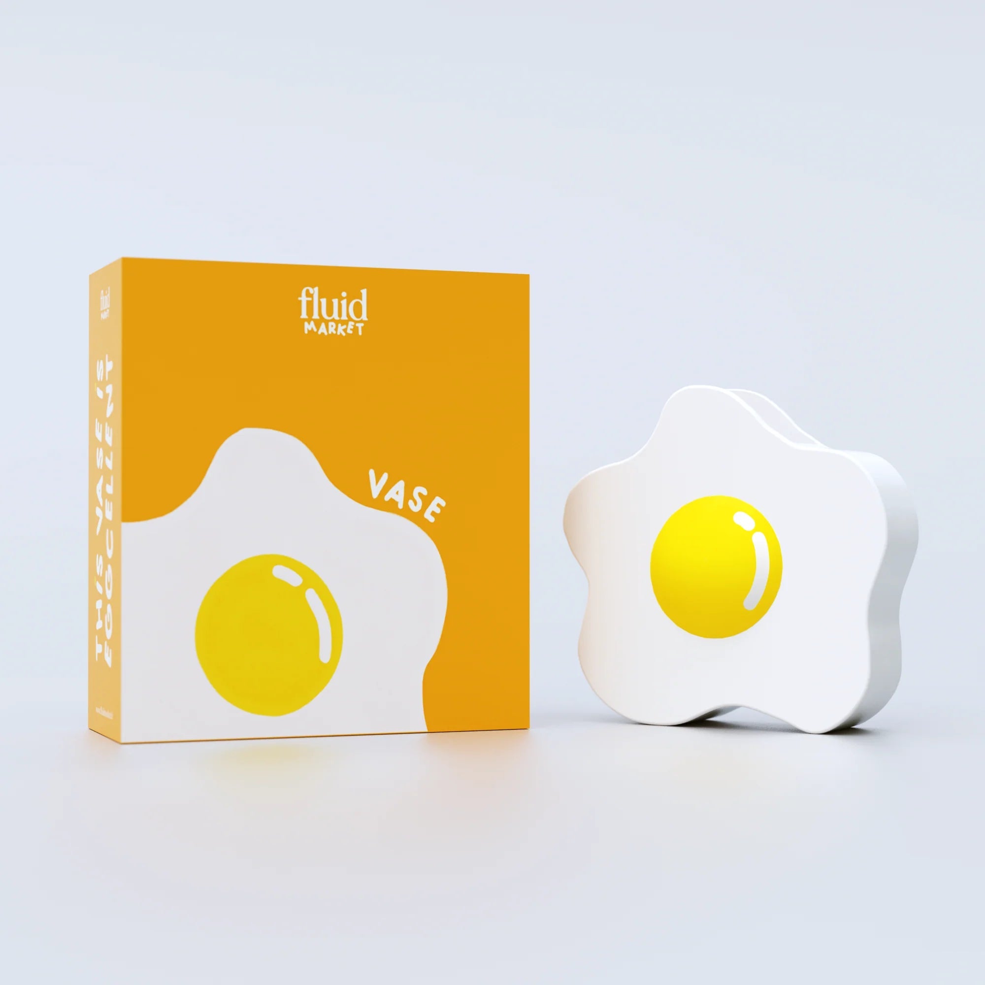 Fluid Market Vase - Egg - Musgo Bazar