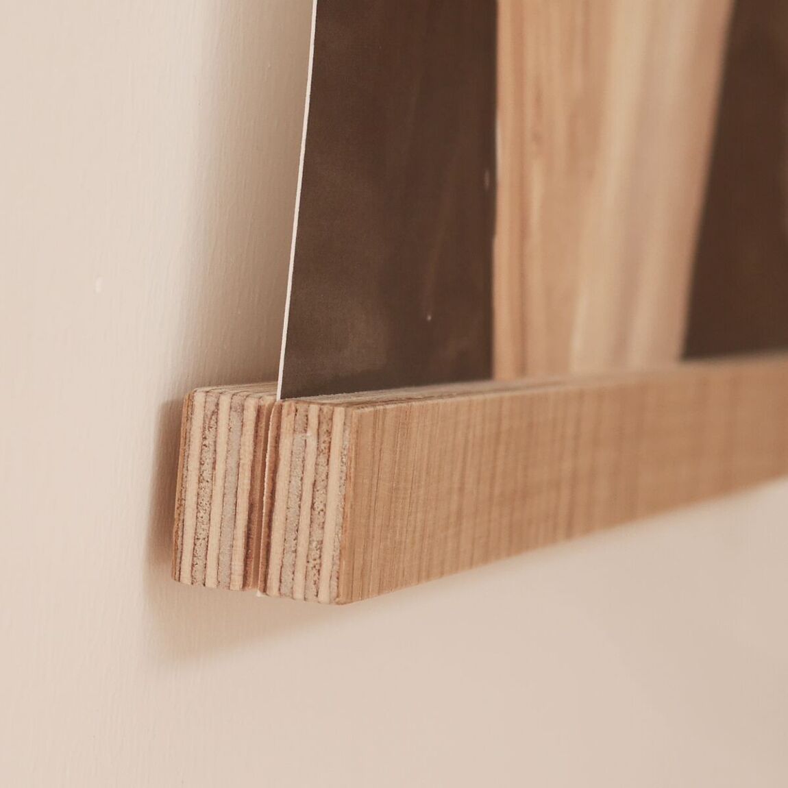 Frame for hanging prints with magnets - OAK 30 cm - Musgo Bazar