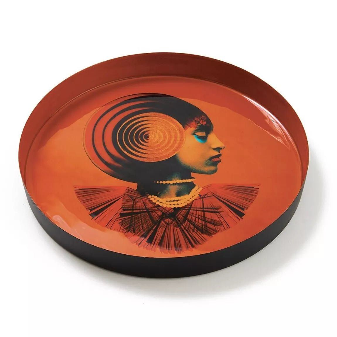 Gangzai - Tray Round Big - Gipsy - Musgo Bazar