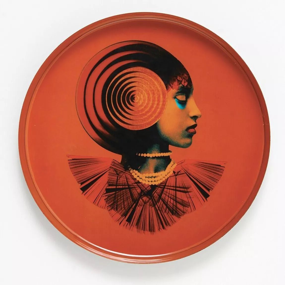 Gangzai - Tray Round Big - Gipsy - Musgo Bazar