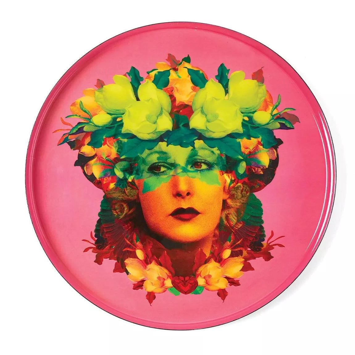 Gangzai - Tray Round Big - Rosana - Musgo Bazar