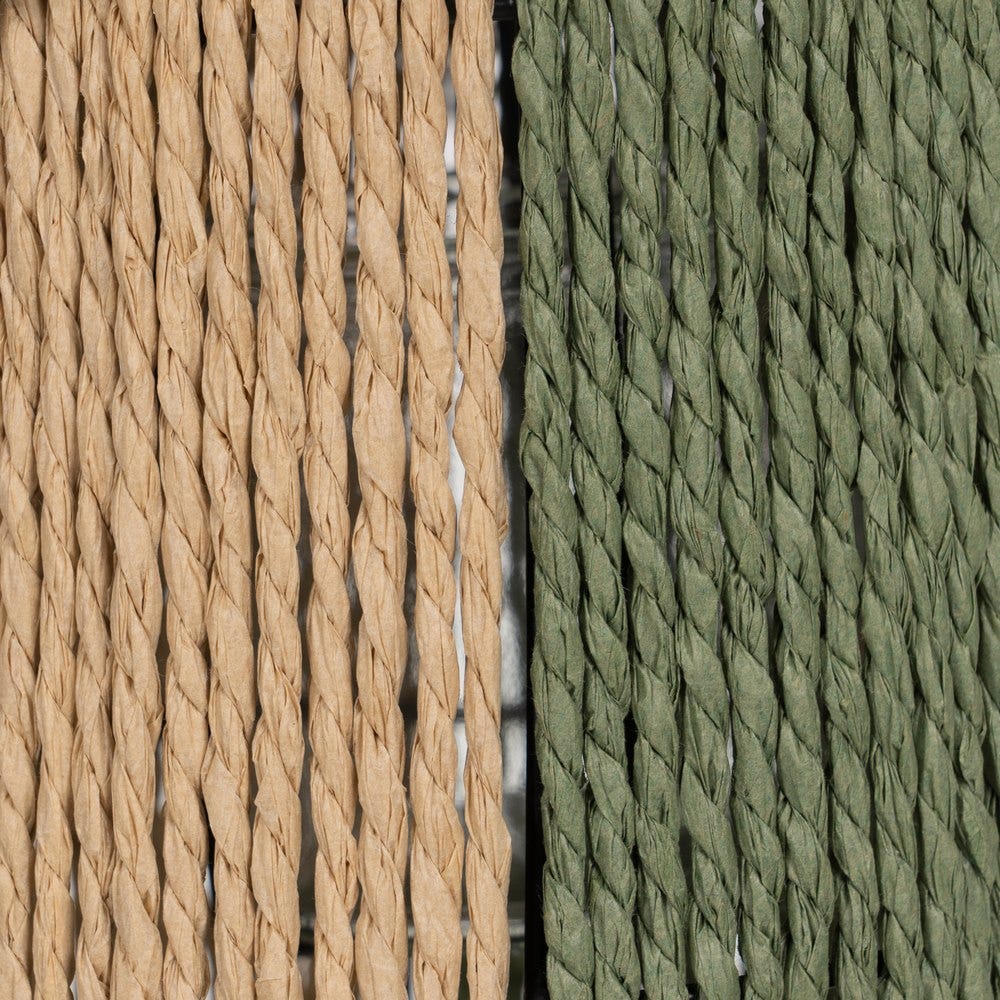 LANTERN CANDLE HOLDER - Green Kraft - Musgo Bazar