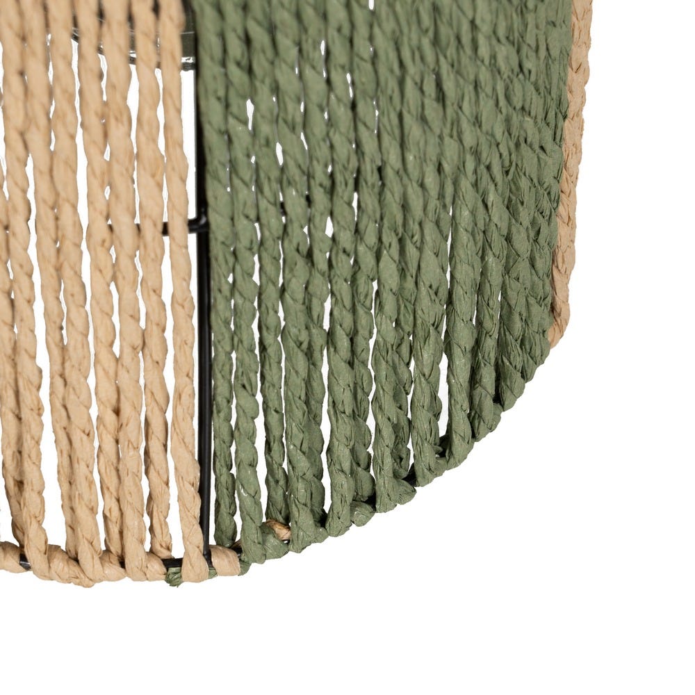 LANTERN CANDLE HOLDER - Green Kraft - Musgo Bazar