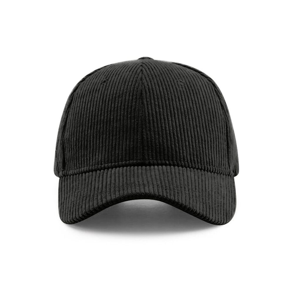 Legend Cap Basic - eindbaas - Corduroy - Black - Musgo Bazar