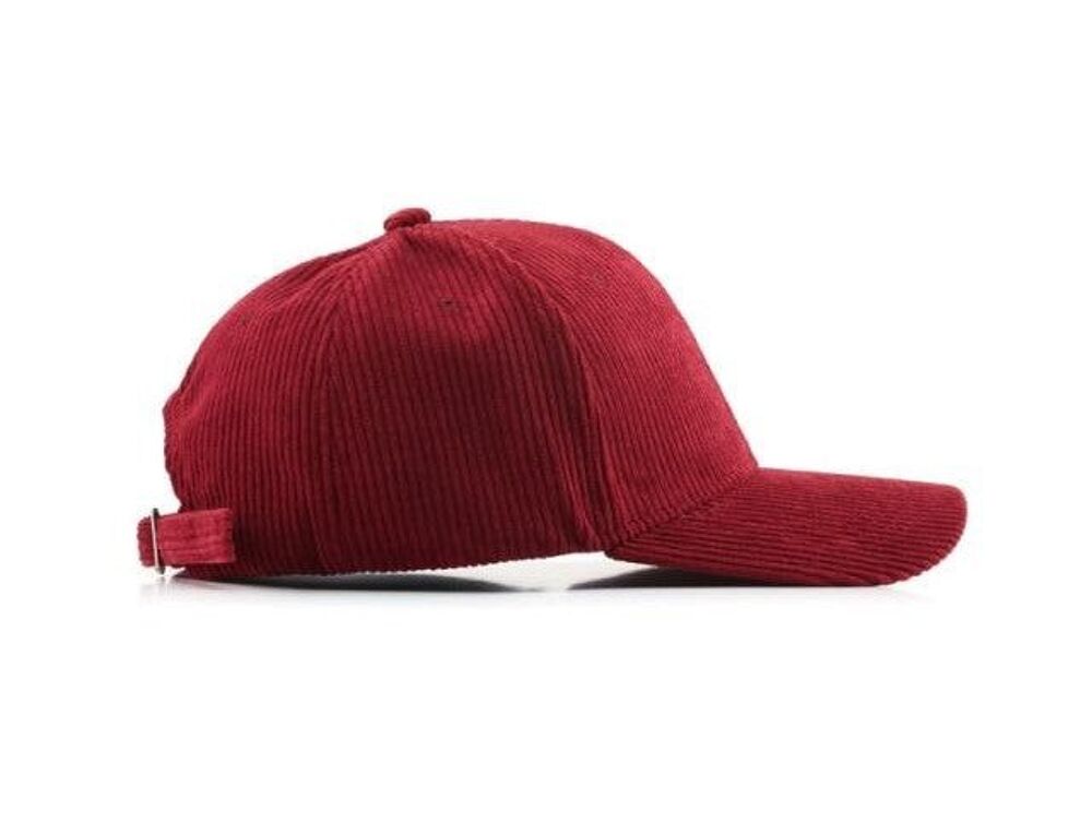 Legend Cap Basic - eindbaas - Corduroy - Red - Musgo Bazar