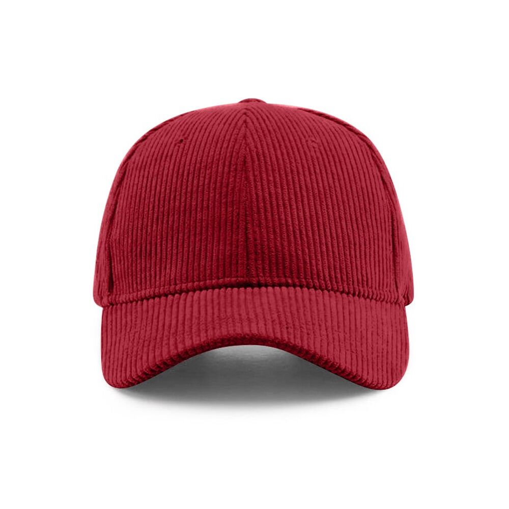 Legend Cap Basic - eindbaas - Corduroy - Red - Musgo Bazar