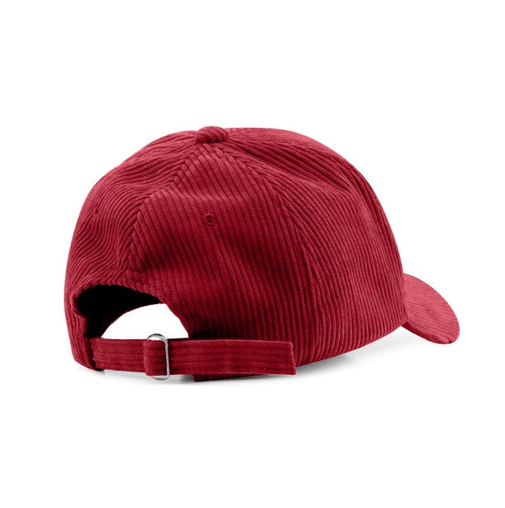 Legend Cap Basic - eindbaas - Corduroy - Red - Musgo Bazar