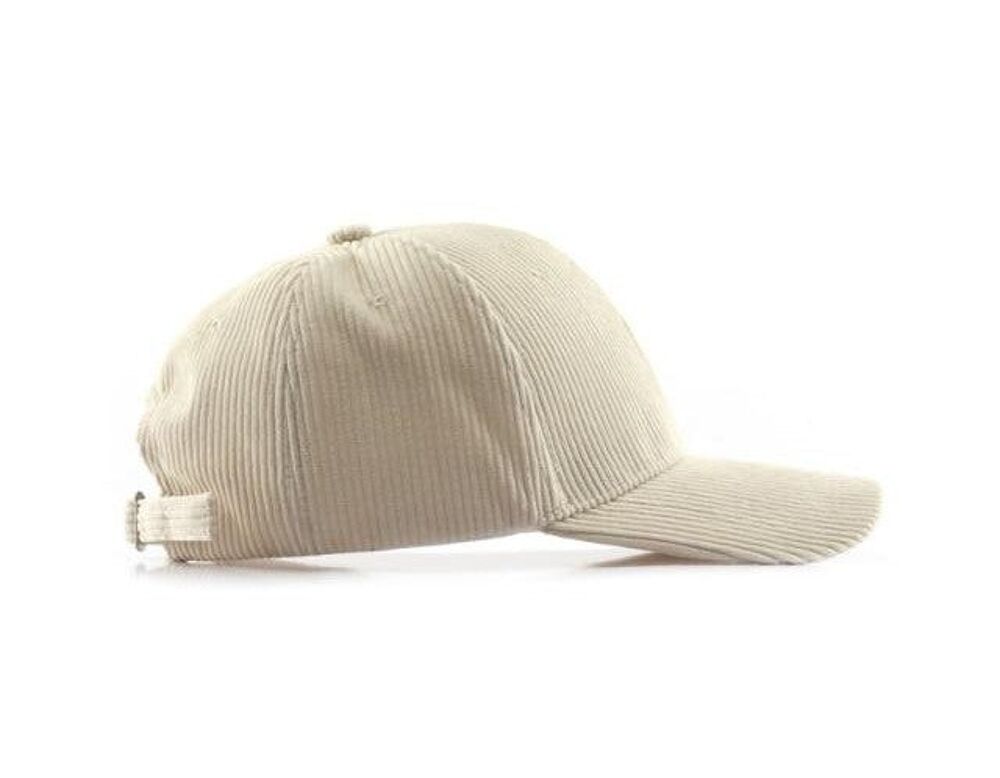 Legend Cap Basic - eindbaas - Corduroy - Wit - Musgo Bazar