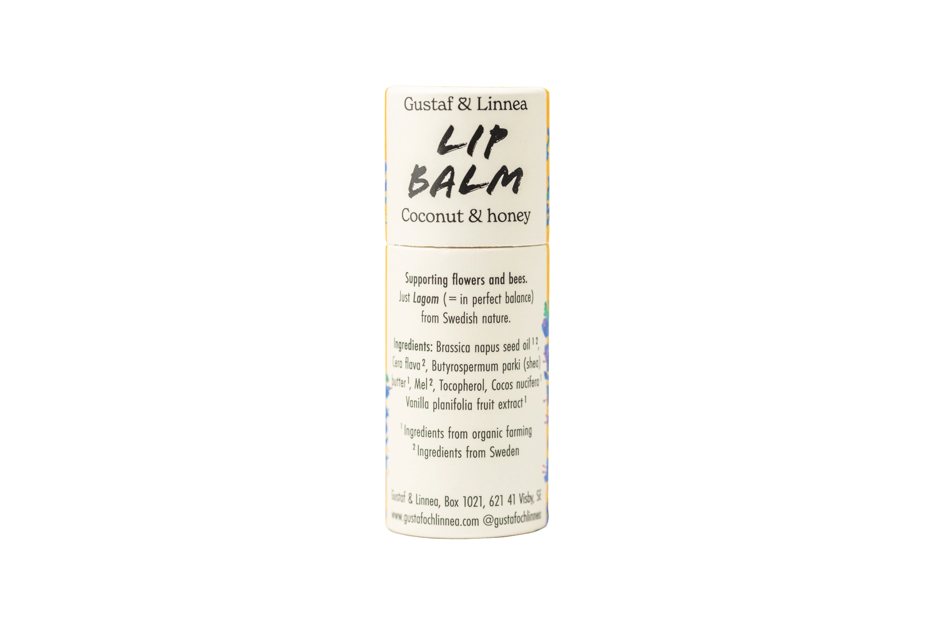 Lip Balm - Gustaf och alinea - Coconut & Honey - Musgo Bazar