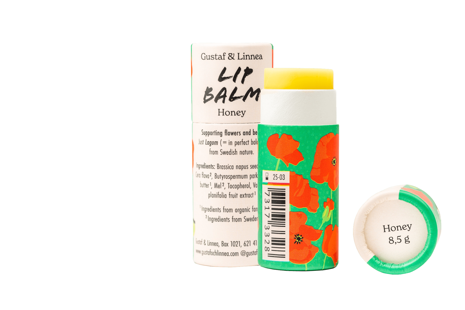 Lip Balm - Gustaf och alinea - Honey - Musgo Bazar
