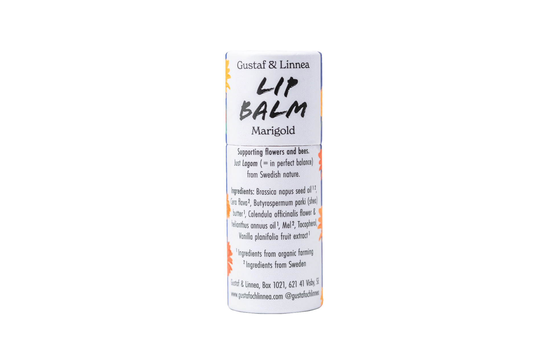 Lip Balm - Gustaf och alinea - Marigold - Musgo Bazar