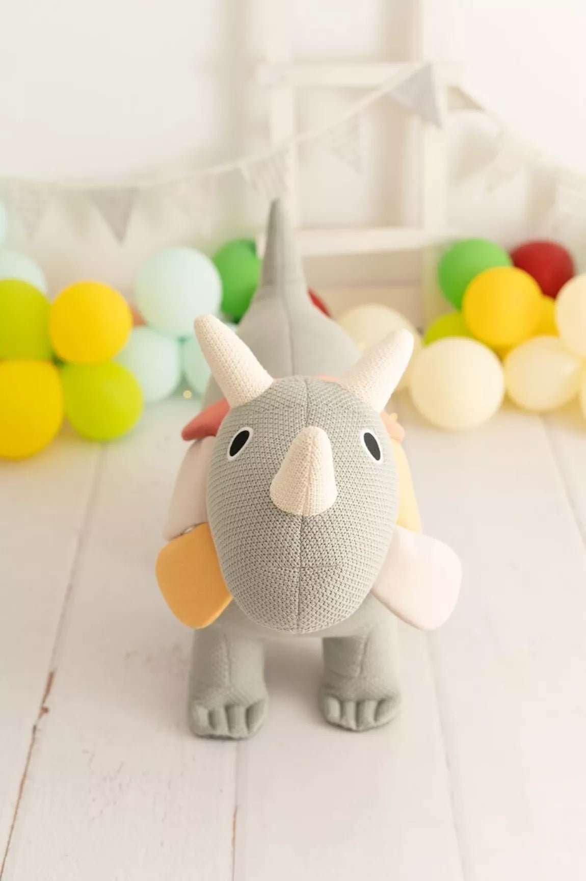 Maxi Triceratops 100% COTTON - Musgo Bazar