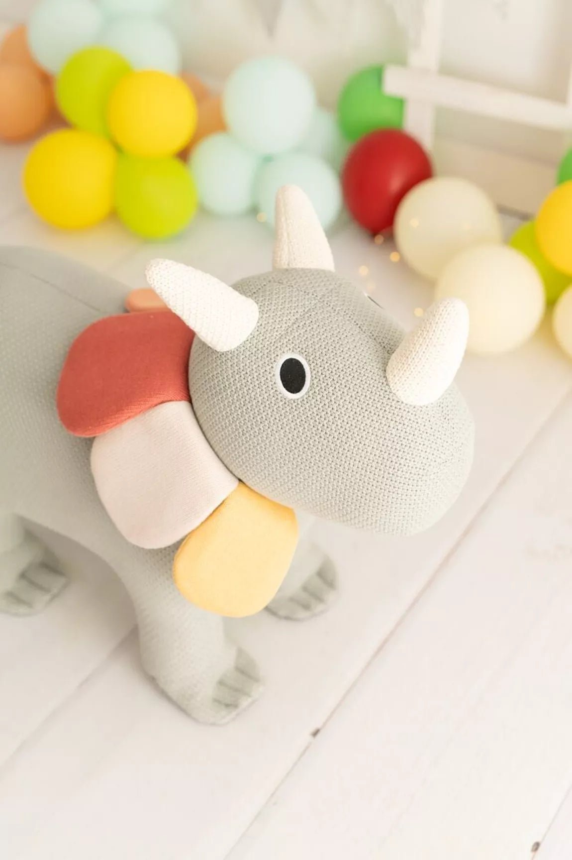 Maxi Triceratops 100% COTTON - Musgo Bazar