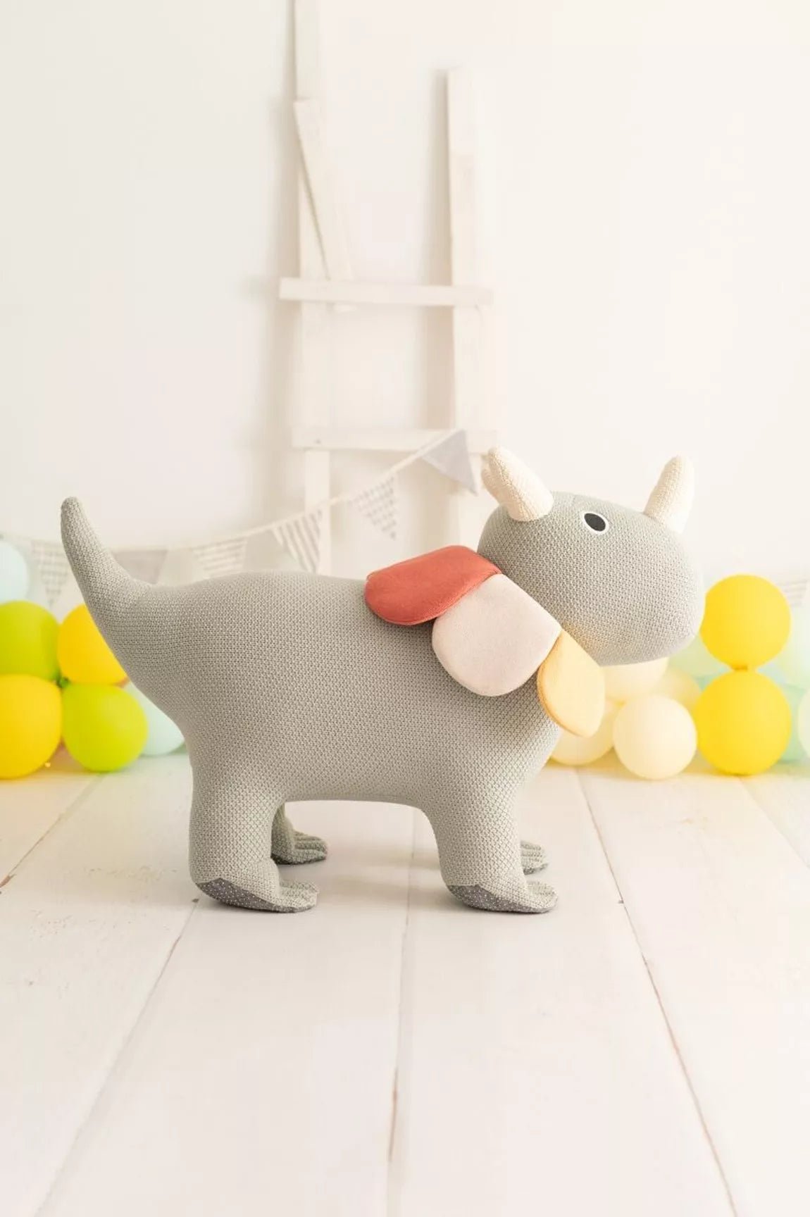 Maxi Triceratops 100% COTTON - Musgo Bazar