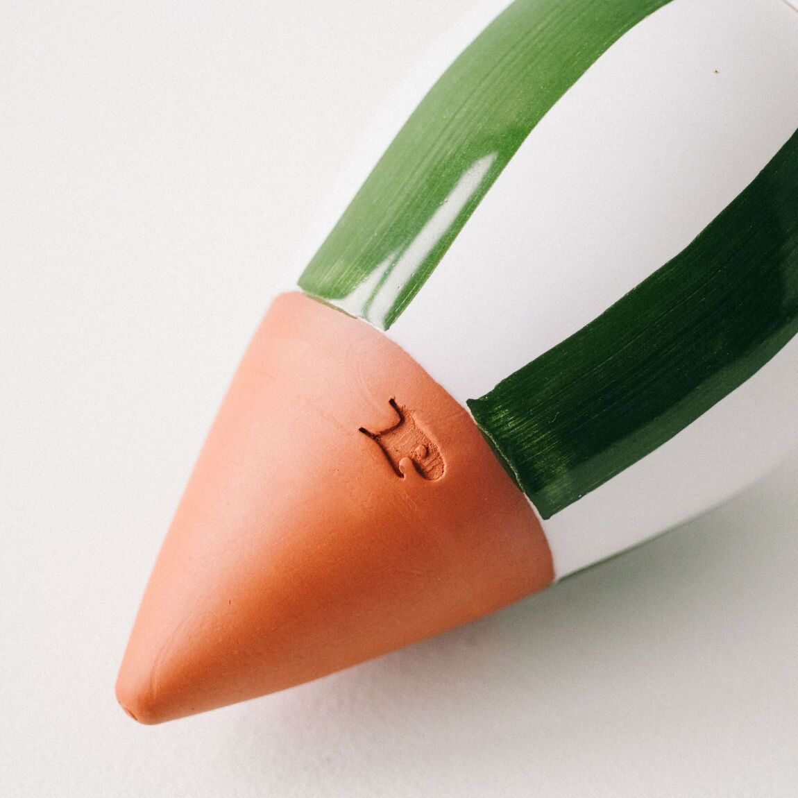 Moisturizing Olla - Green and White Striped - Musgo Bazar