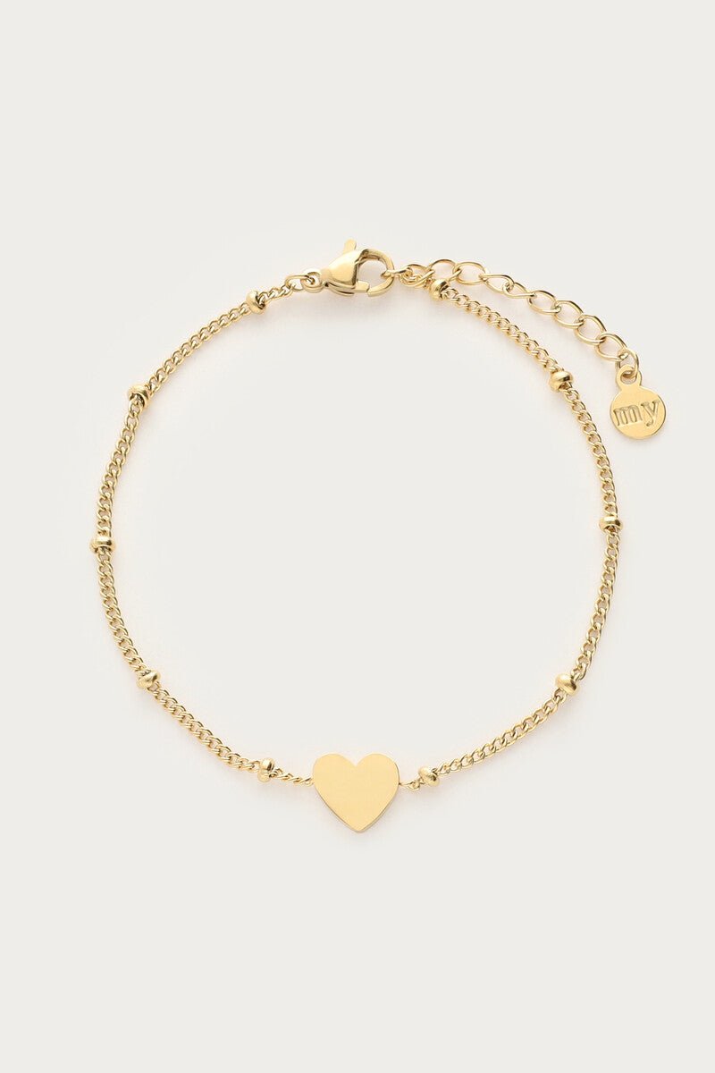 Mother - Daughter Bracelet – Single, Stainless Steel, Gold - Musgo Bazar