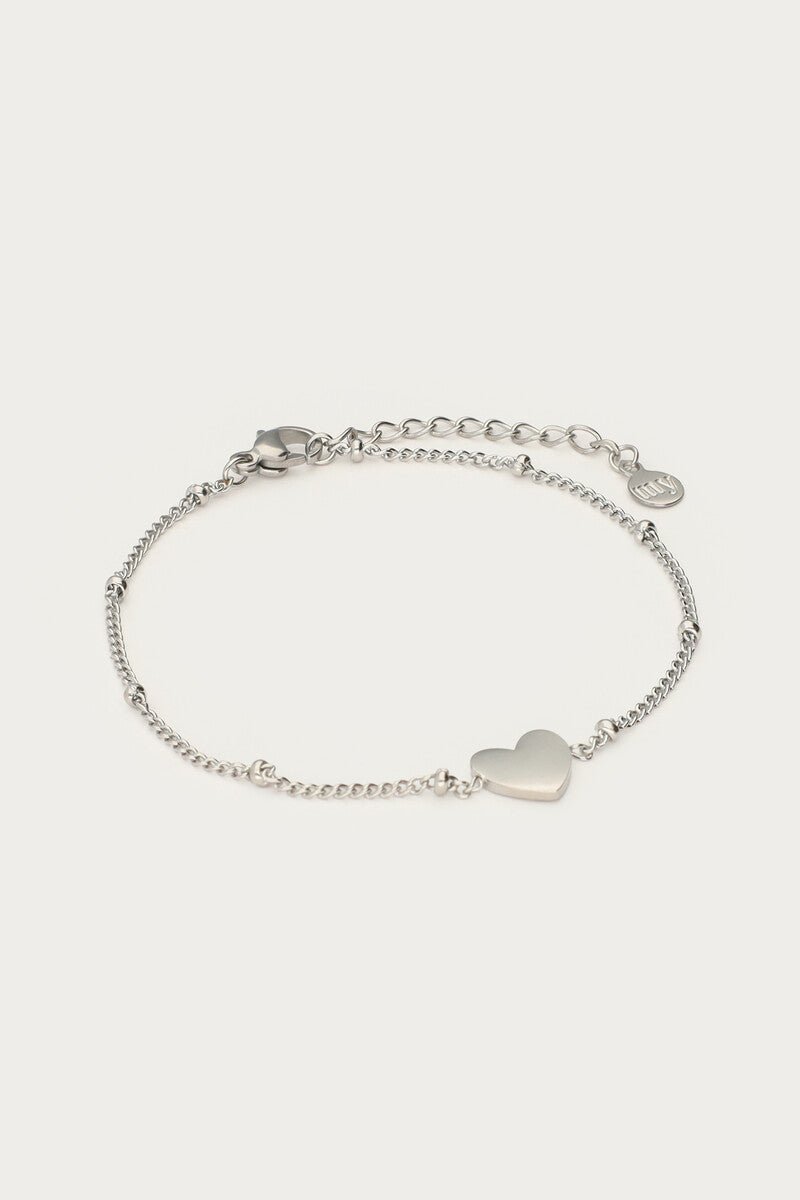 Mother - Daughter Bracelet – Single, Stainless Steel, Plata - Musgo Bazar