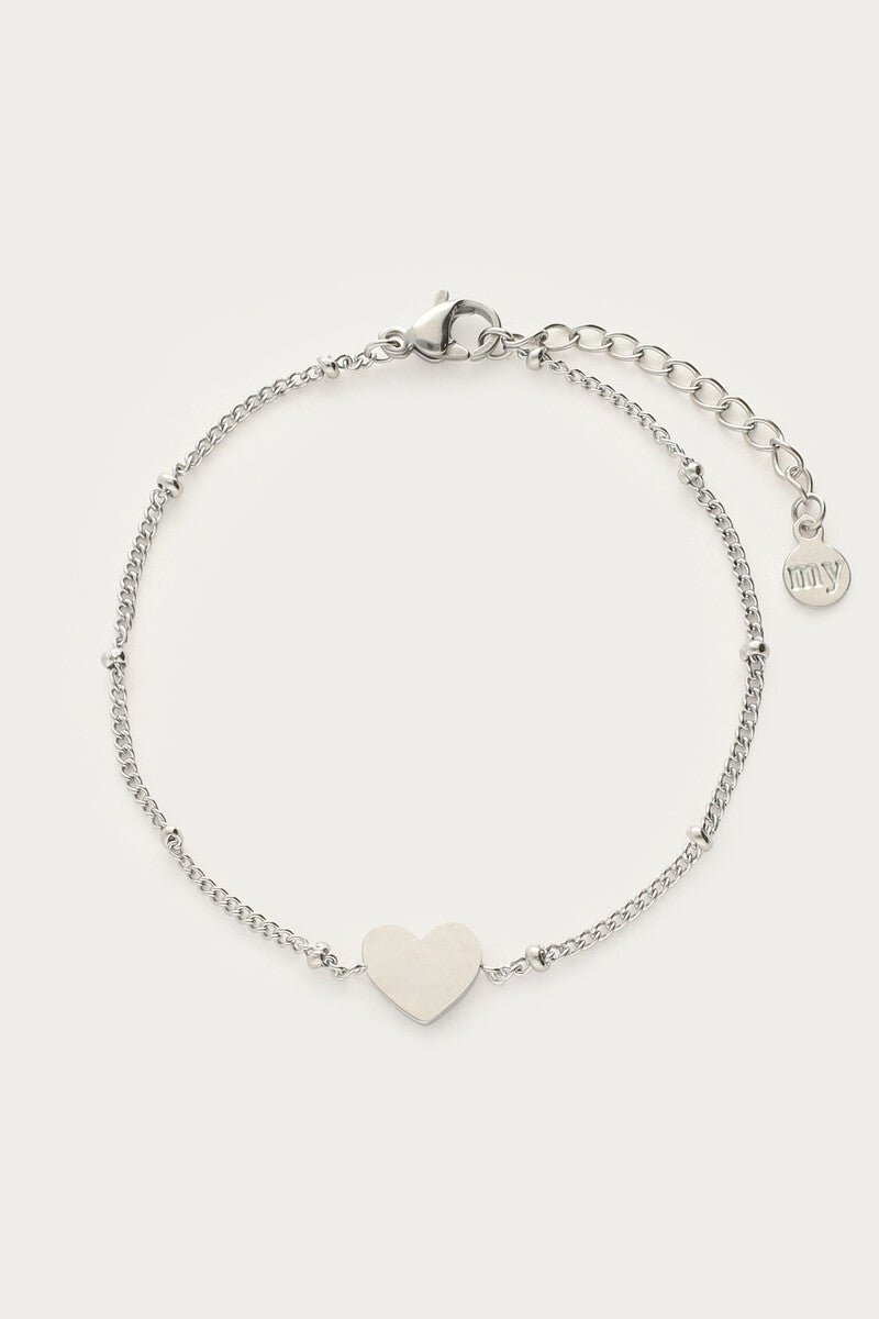 Mother - Daughter Bracelet – Single, Stainless Steel, Plata - Musgo Bazar