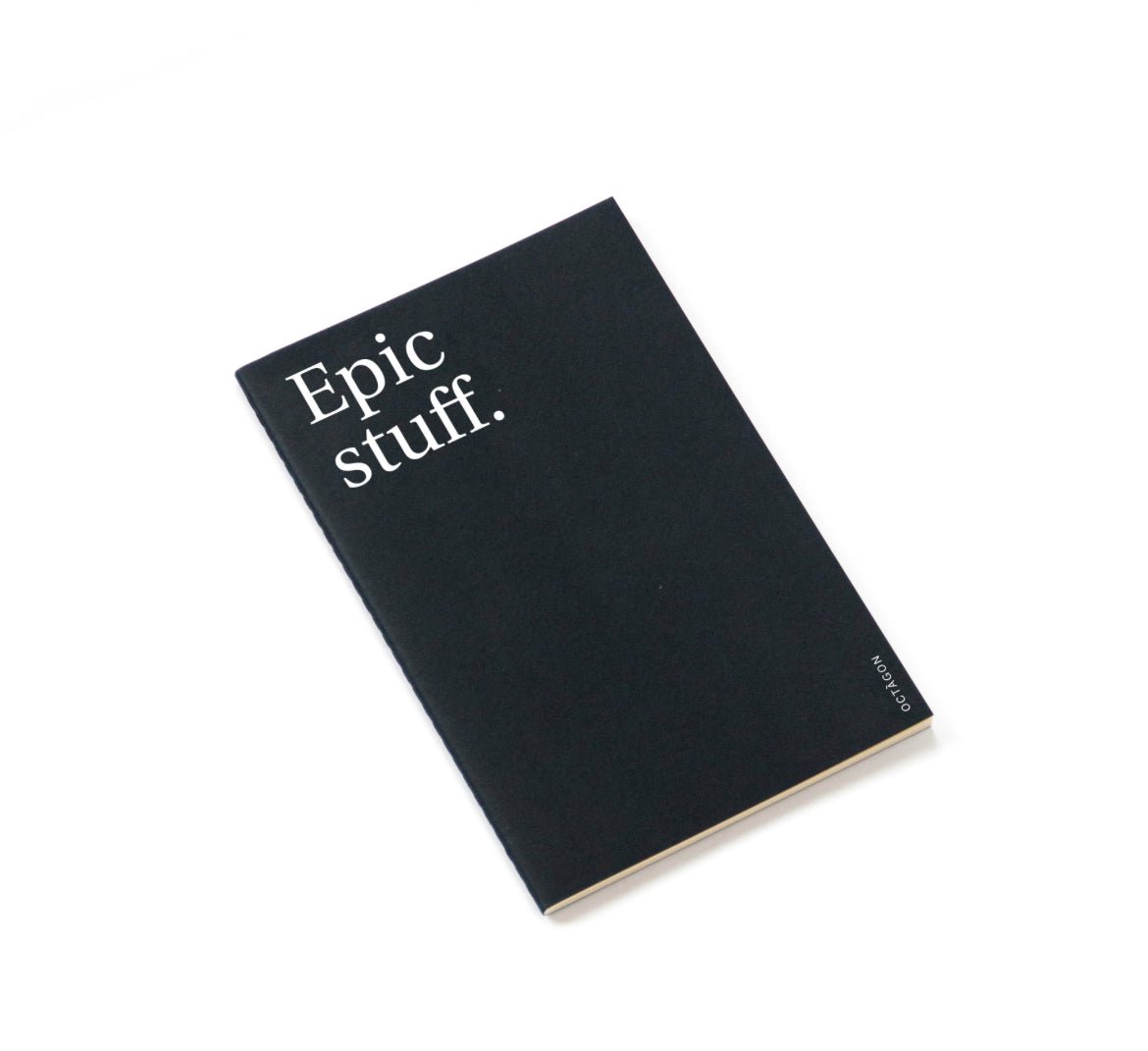 Notebook A5 - Epic Stuff - Musgo Bazar