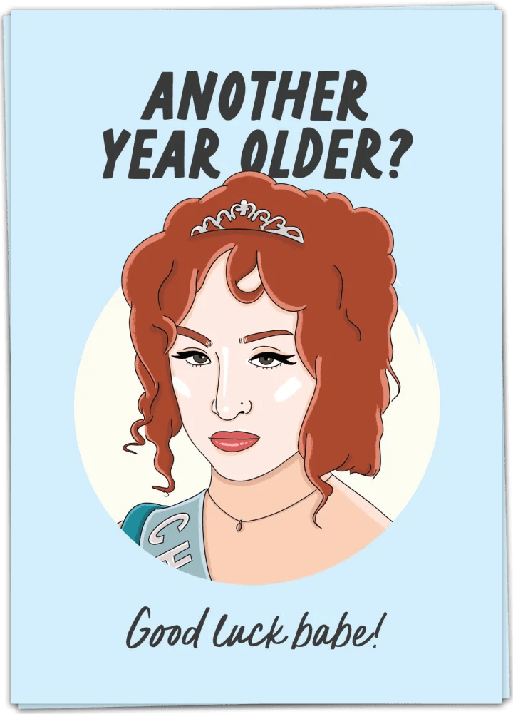 Postcard - Another Year Older? Good Luck Babe! - Musgo Bazar