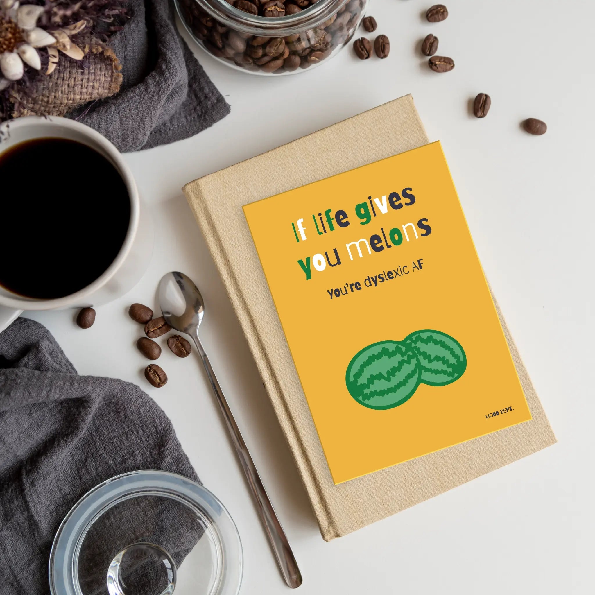 Postcard – If life gives you melons - Musgo Bazar