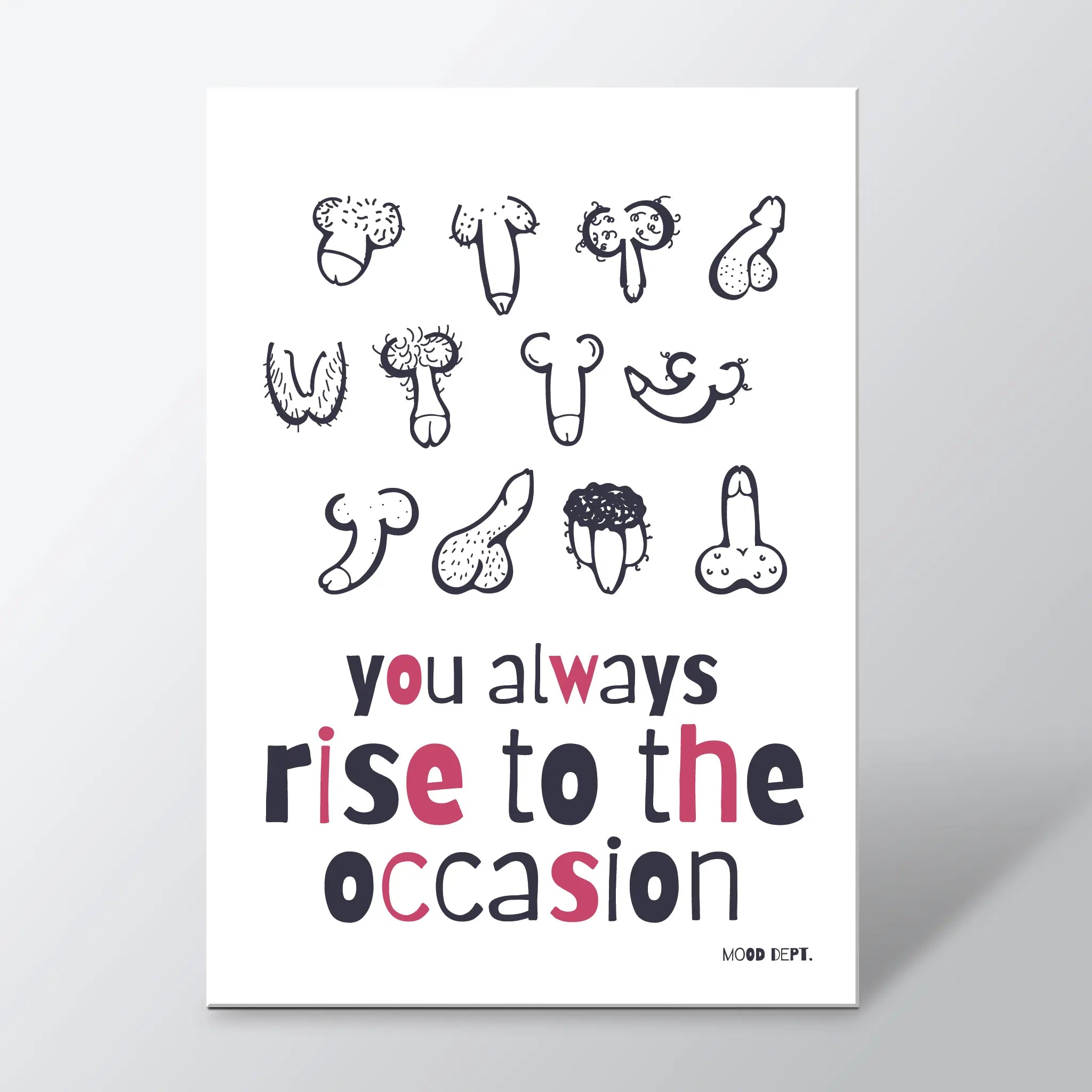 Postcard – You always rise to the occasion - Musgo Bazar