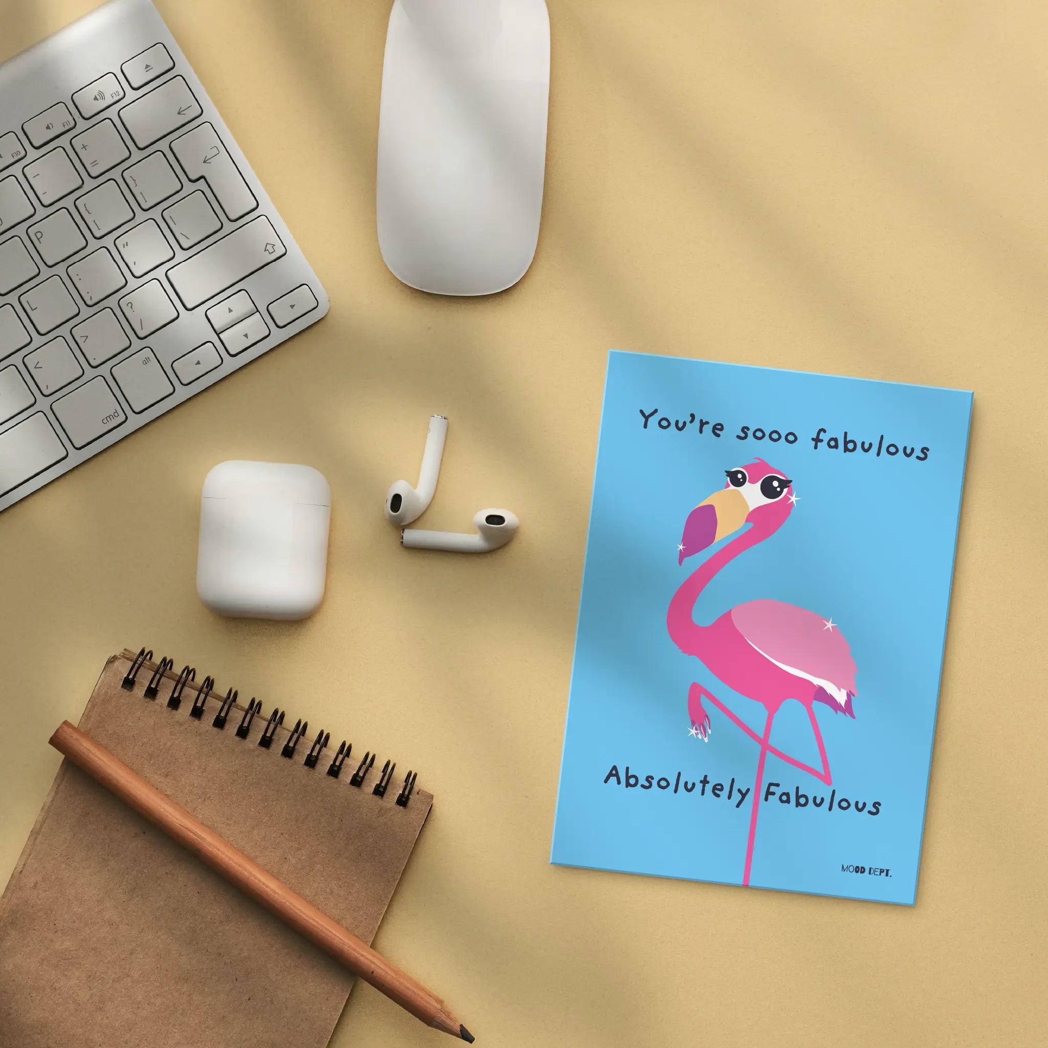 Postcard – You’re sooo fabulous - Musgo Bazar