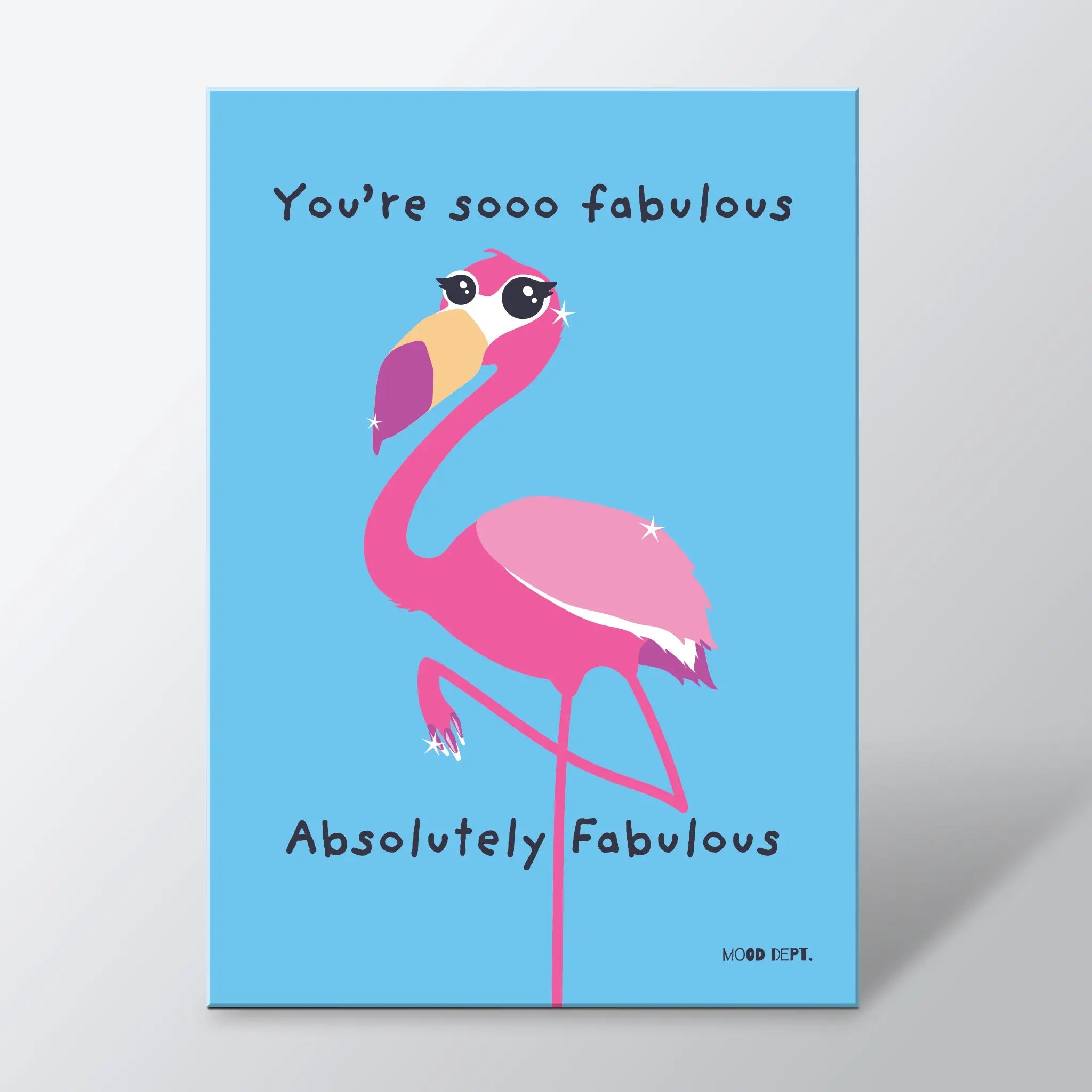 Postcard – You’re sooo fabulous - Musgo Bazar