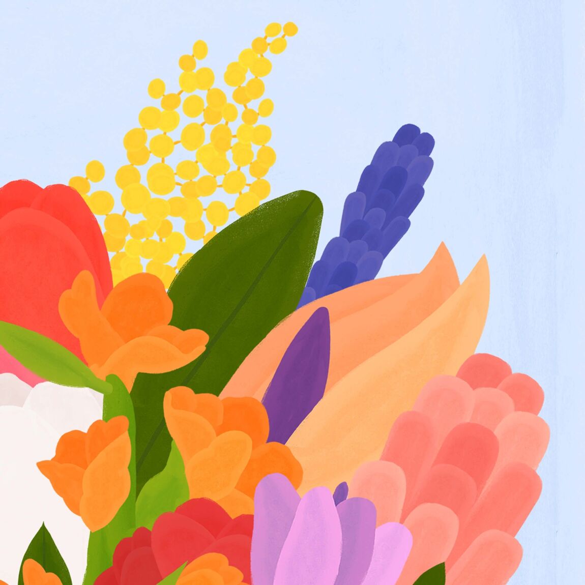 Print "BLOOM" (A3) - Musgo Bazar