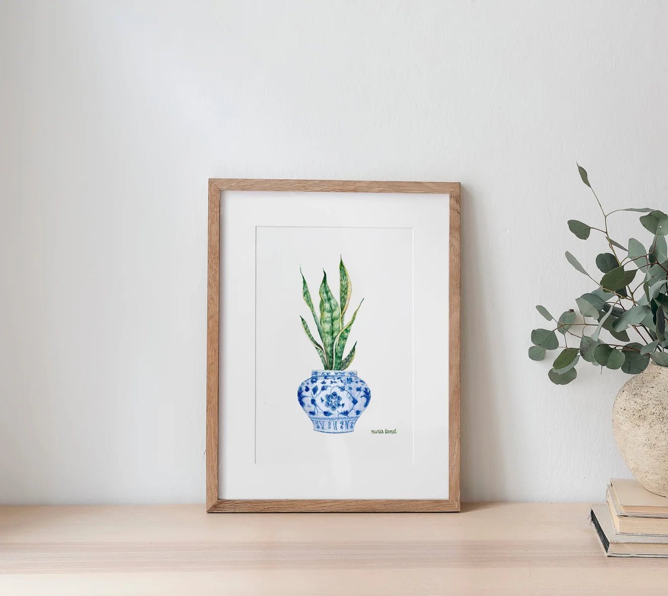 Print Nuria - Maceta Planta - Musgo Bazar
