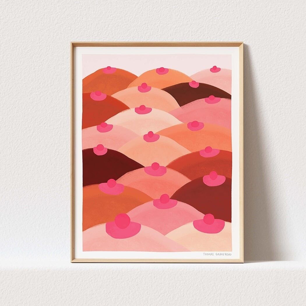 Print "Seinhara - Boob Desert" (A3) - Musgo Bazar