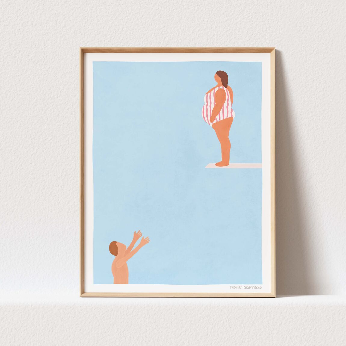 Print "The Big Jump" (A3) - Musgo Bazar