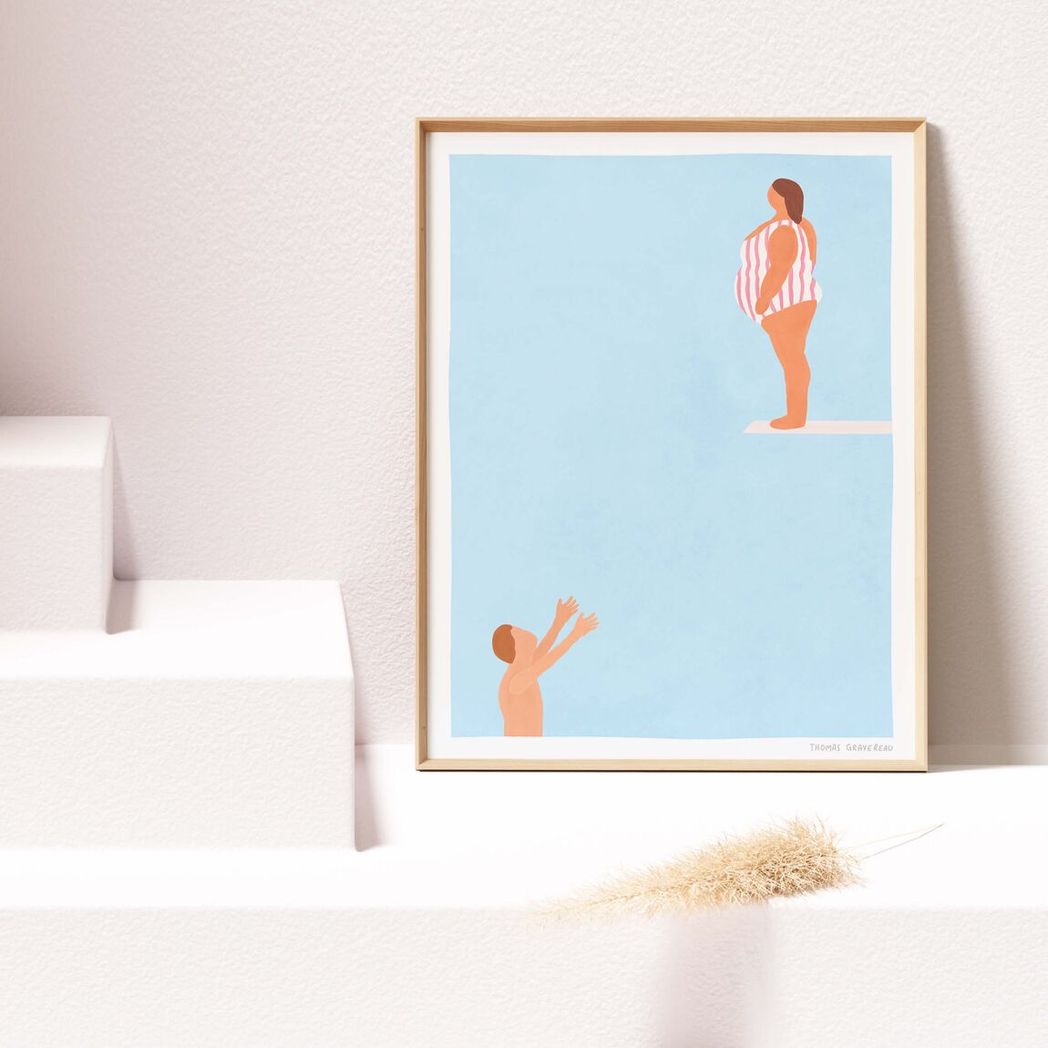 Print "The Big Jump" (A3) - Musgo Bazar